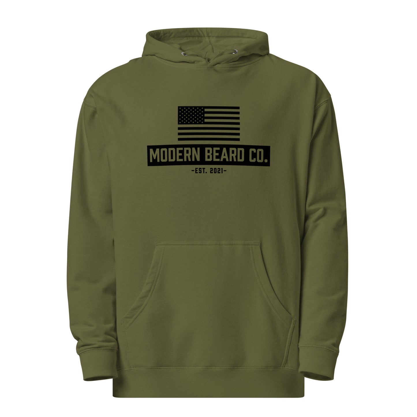 Green American Flag Hoodie