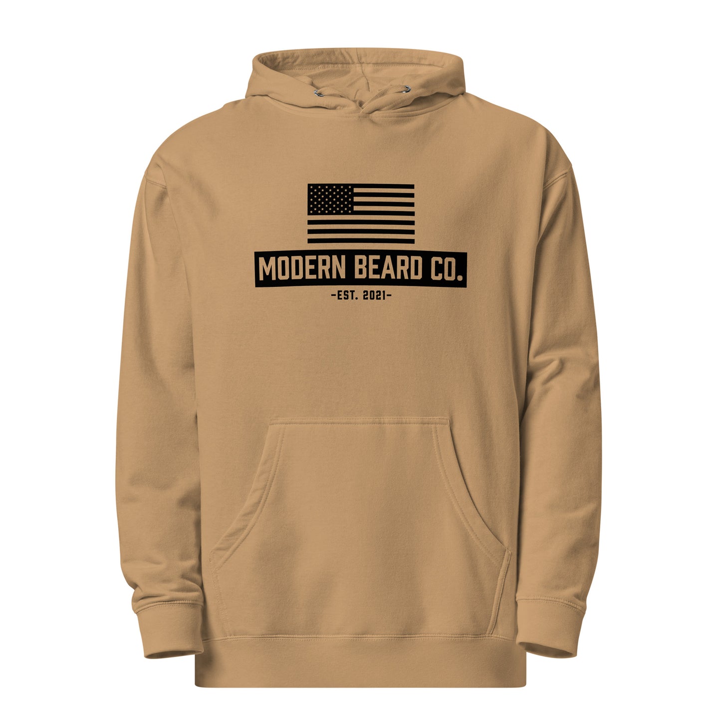 Tan American Flag Hoodie